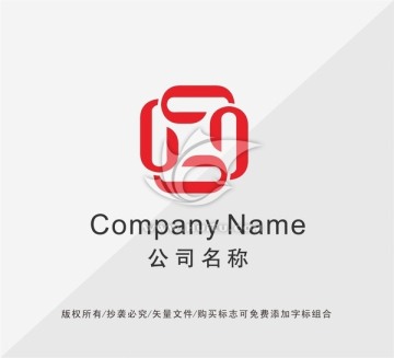 字母GLOGO设计