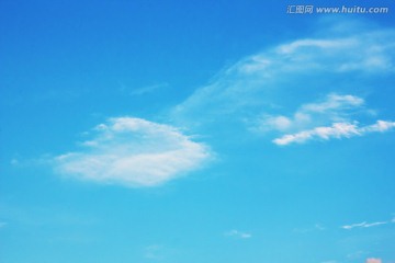 蓝天白云 蔚蓝天空