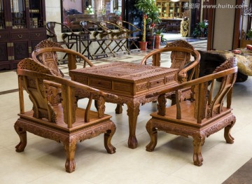 红木茶桌家具