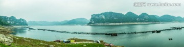 瓮安溏家坝水库全景