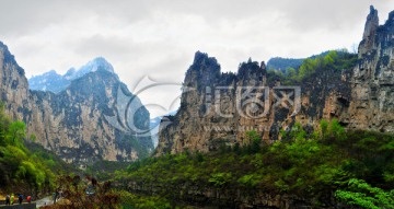 太行山通天峡全景大图