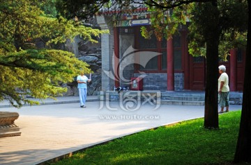老人的晚年