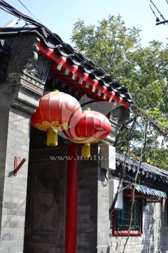 中国传统四合院建筑
