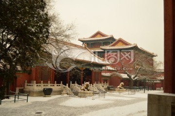 冬季的故宫