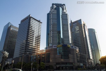 上海浦东市区建筑