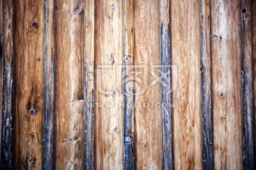 木头墙壁