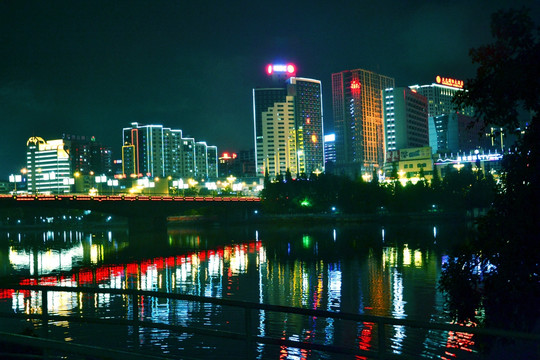 三明 三明夜景 夜景 都市