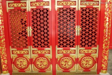 古代中式木门