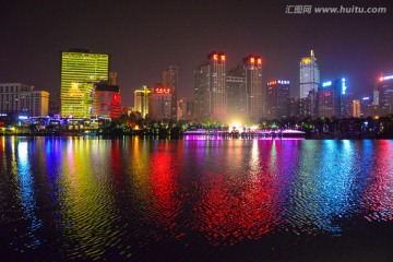 南宁南湖夜景