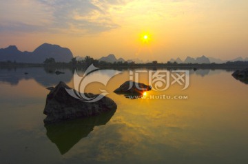 夕阳风景