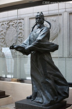 吴道子雕塑