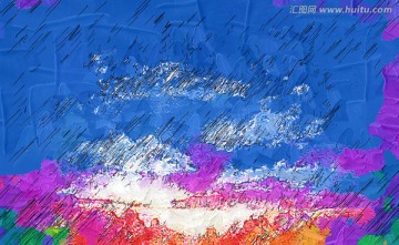 天空装饰画