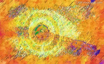 色彩艺术装饰画