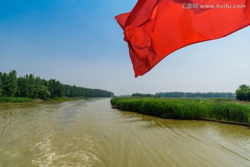 红荷湿地景观