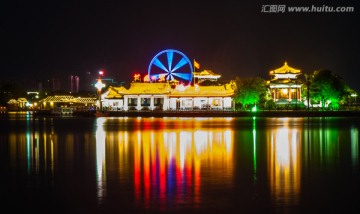 东昌湖夜景
