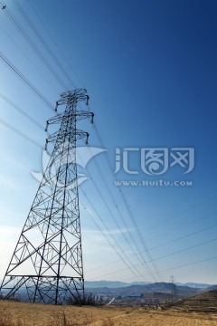 高压电网铁塔
