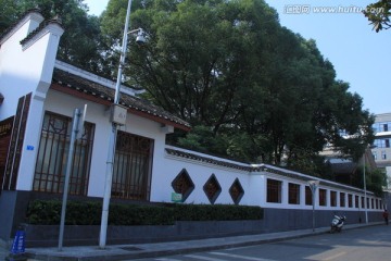 新民学会旧址老房子围墙