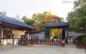 日本寺庙大门