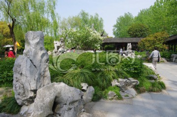 扬州瘦西湖 玲珑花界
