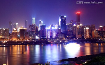 重庆风光 渝中半岛夜景