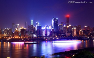 重庆渝中半岛夜景
