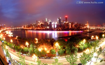 重庆渝中半岛夜景高清