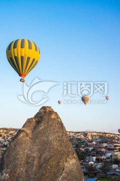 土耳其热气球风景