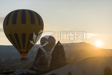 土耳其 坐热气球观日出