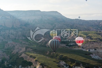土耳其 卡帕多奇亚 热气球风光