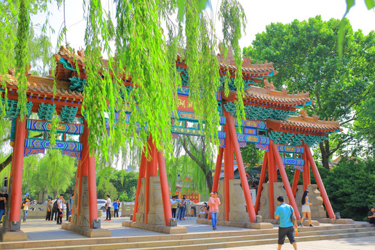 济南大明湖公园