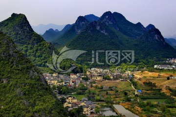 桃花湾景区村落