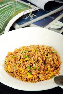 素味酱油炒饭