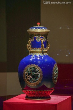 景泰蓝 瓷瓶 珐琅器