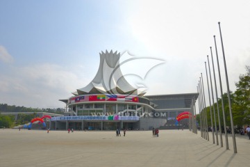 南宁国际会展中心民歌广场