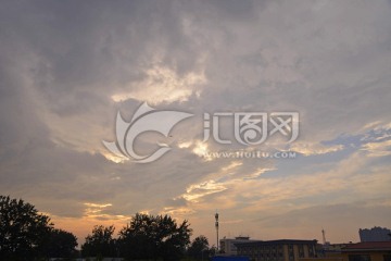 夕阳落日高清jpg