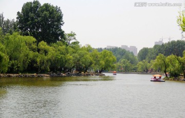 湖面美景