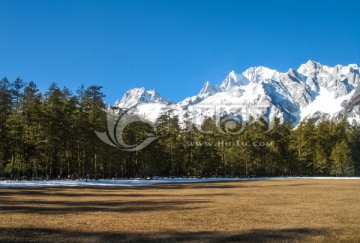 玉龙雪山 玉龙山 雪山