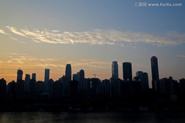 重庆城市剪影