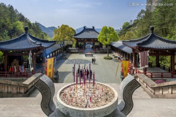 鼎湖峰风景区轩辕殿