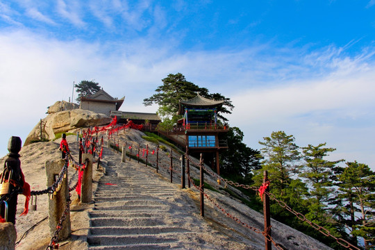 华山风光 华山西峰（高清）