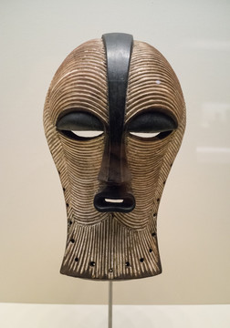 契威比面具 刚果面具颂耶族面具