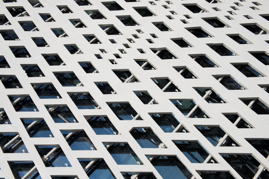 建筑网格 玻璃幕墙
