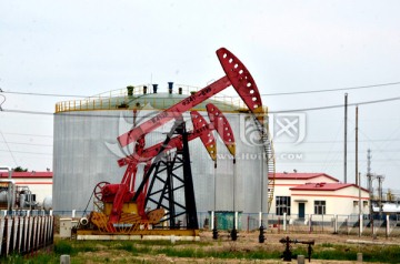 大庆油田采油景观