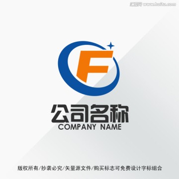 F字母标志LOGO