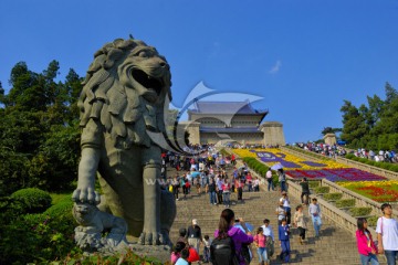 南京紫金山中山陵祭堂