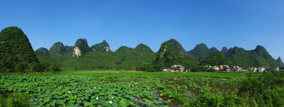 巨幅山水风景