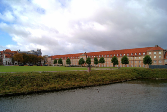 丹麦哥本哈根王宫外景
