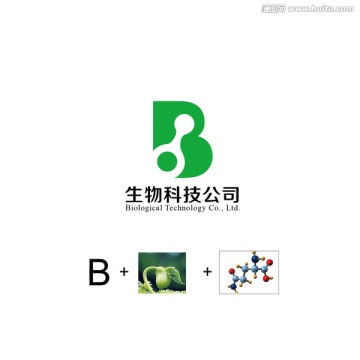 生物科技logo