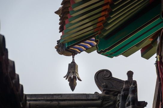 夏日北京大钟寺风光