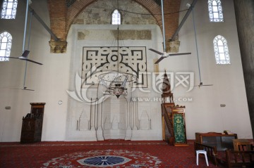 伊萨清真寺建筑室内